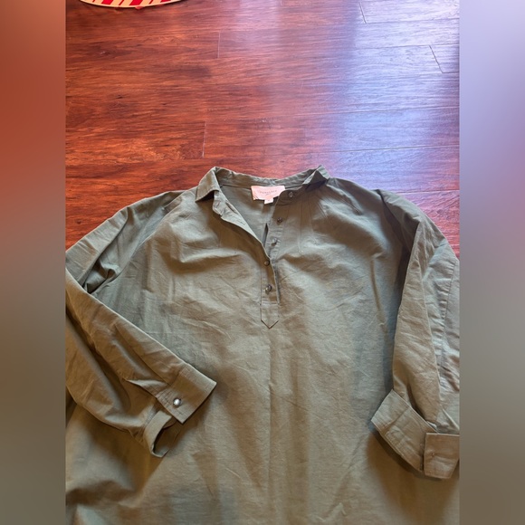 Tuckernuck Pomander Place Green Polly Dress Size Extra Large - Picture 3 of 4